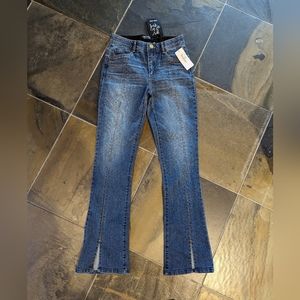 Mac&Me high rise Itty Bitty Boot cut jeans